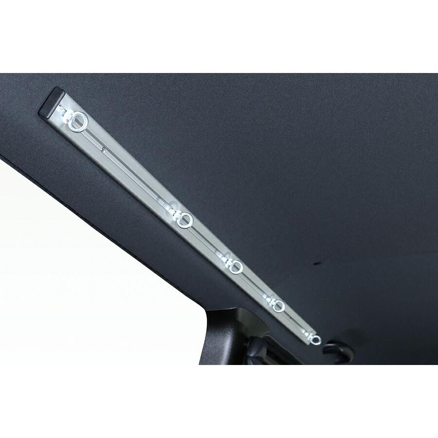 UI vehicle ユーアイビークル アルミスライドバー　専用ステー４枚 ハイエース ロッドホルダー - ハイエース200系専門店 ユーアイ
