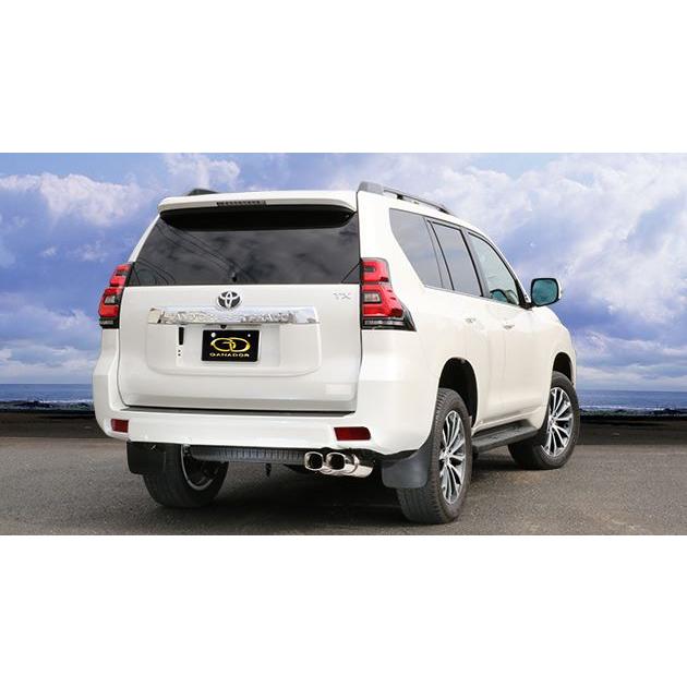 ランクルプラド LDA-GDJ 3DA-GDJ 150W 151W クリーンディーゼル 標準パンバー マフラー リヤピースのみ GDE-148 GANADOR ガナドール Vertex 4WD SUV | GANADOR