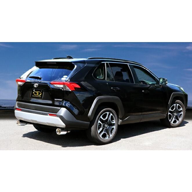 ガナドール RAV4 6BA-MXAA54 マフラー ステンレス製 GVE-042PO GANADOR 
