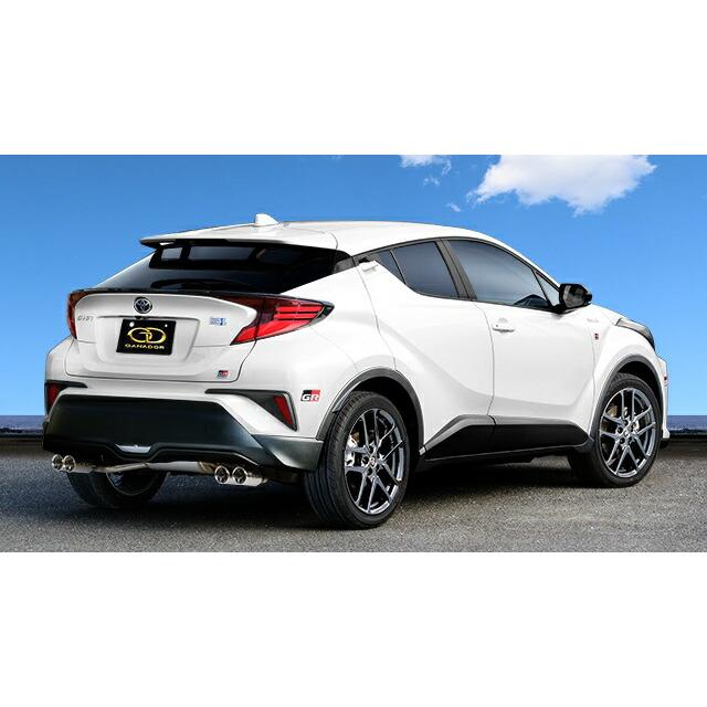 ガナドール C-HR ハイブリッド DAA-ZYX10 マフラー 