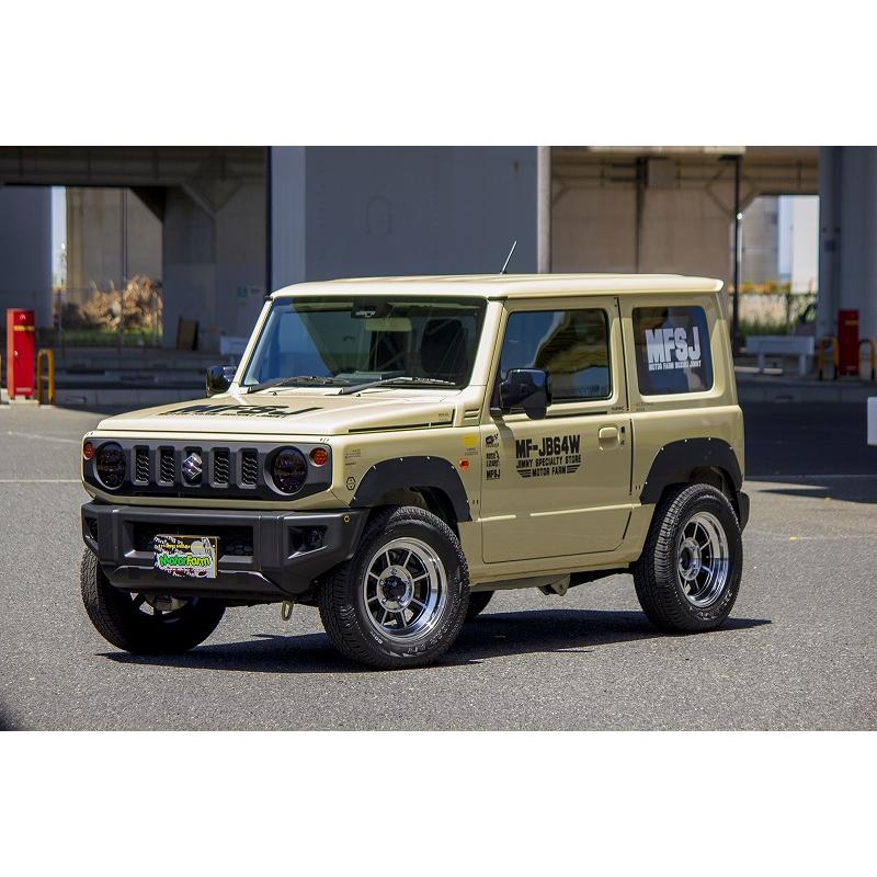 モーターファーム ジムニー JB64 9mmオーバーフェンダー 皮シボ調