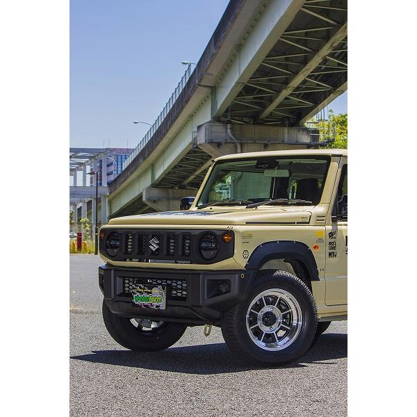 モーターファーム ジムニー JB64 9mmオーバーフェンダー 皮シボ モーターファーム ジムニー JB64 9mmオーバーフェンダー 皮シボ
