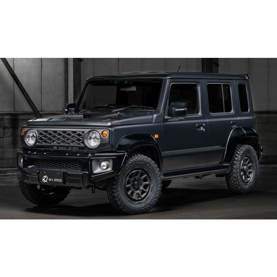 M'z SPEED エムズスピード ジムニー ノマド JC74W フロントグリル ABS