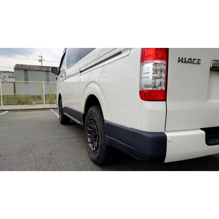 シルクロード　ハイエース　ＡＢＳ製スプラッシュガード　200系　レジアエース SILKROAD シルクロード ハイエース H200系 スプラッシュガード