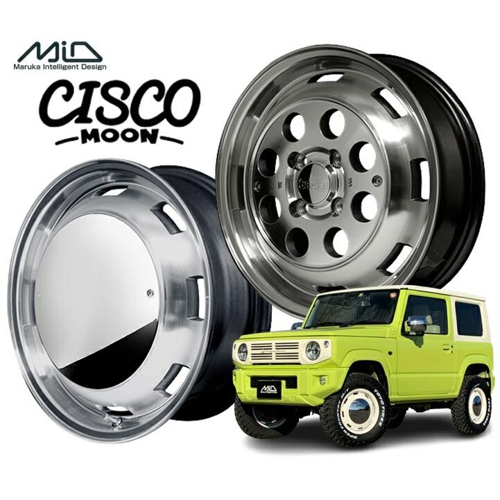 MID Garcia CISCO MOON ハイエース用ホイール 16インチ 6H139.7 6.5J+ 