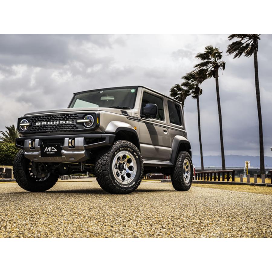 マルカサービス 16インチ 5H139.7 6.0J 6J-5 5穴 ガルシア パーム8