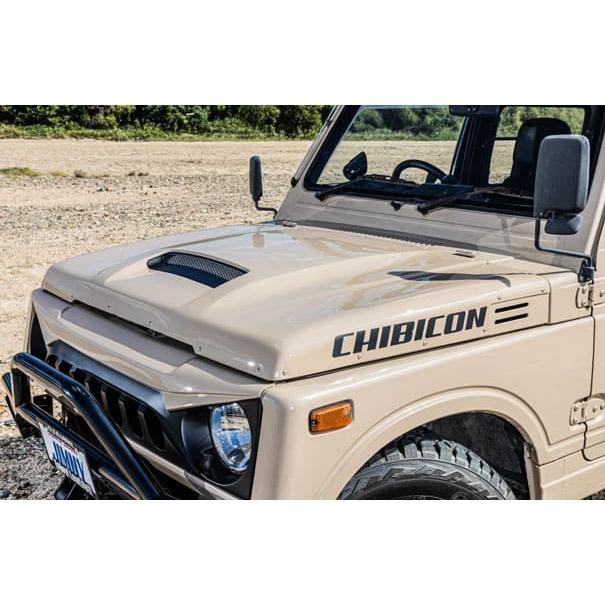 ジムニー JA11 ボンネットパネル FRP製品 黒ゲルコート仕上げ 未塗装 