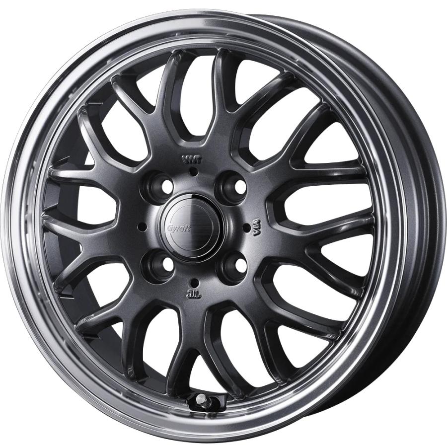 WEDS（ウェッズ） 15インチ 4H100 4.0J 4J+45 4穴 グラフト キューエム