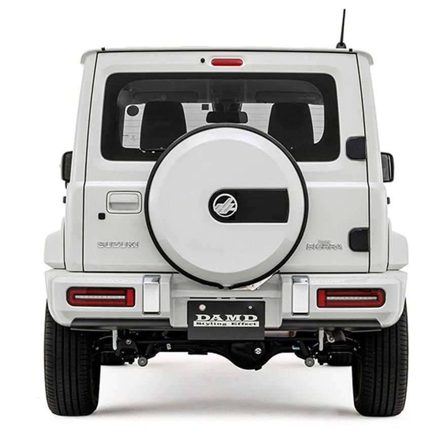 ジムニーシエラ　ダムド　リトルD リアバンパー ダムド ジムニー シエラ JB74 リアバンパー 未塗装 DAMD little