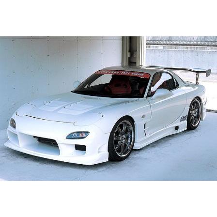 イングス RX-7 FD3S フロントバンパー ハイブリットエアロ 未塗装 ings