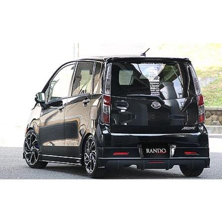 乱人 ムーヴカスタム LA100S リアハーフスポイラー 未塗装 RANDO Style 