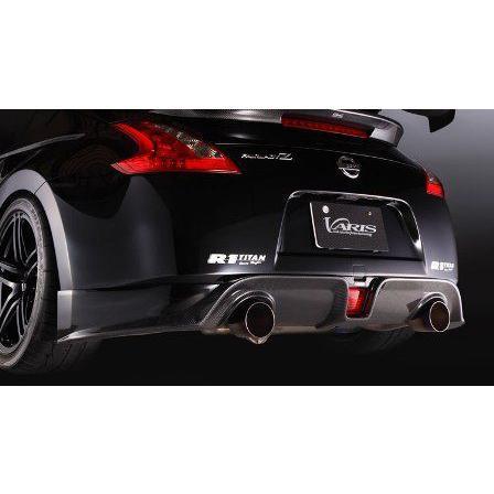 バリス フェアレディZ Z34 リアハーフスポイラー FRP 未塗装 VANI-029