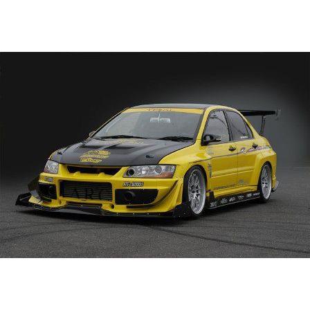 バリス ランサーエボリューション8 ランエボ8 フロントワイド バリス ランサーエボリューション8 ランエボ8 フロントワイド