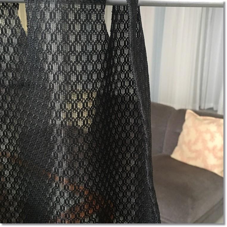 カーテン カフェカーテン レース ミラーレース 145cm幅75cm丈 モダン おしゃれ 黒 ブラック ストライプ柄 ハニカム柄 6 9 75 カーテンいーさ Yahoo 店 通販 Yahoo ショッピング