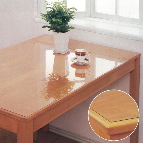 テーブルマット テーブルクロス 透明 85×150cm用 厚さ1.0mm ビニール
