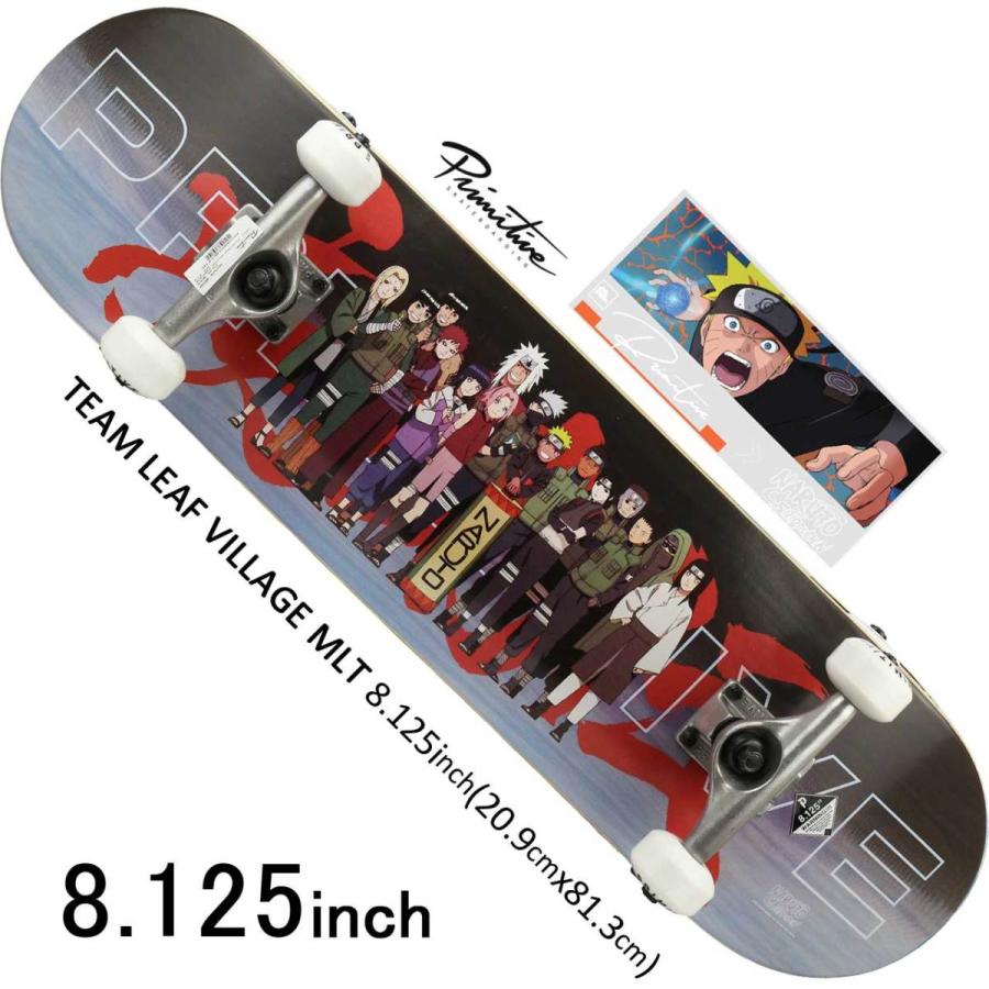 プリミティブ ナルト スケボー コンプリート 完成品 8.125