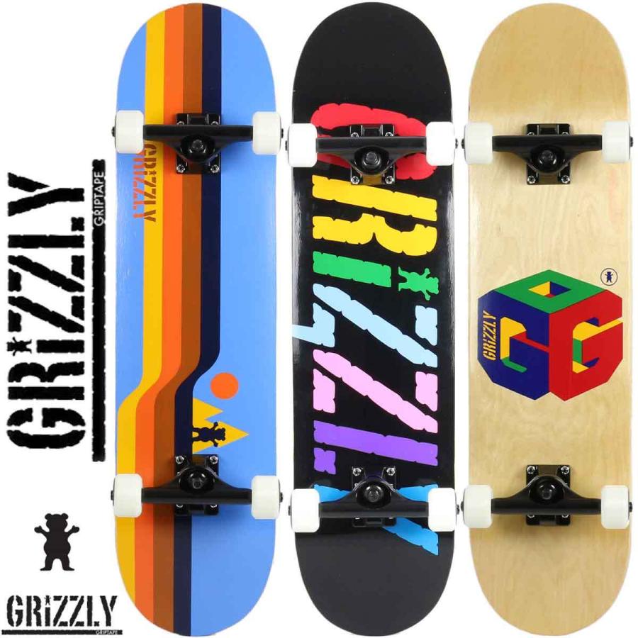 グリズリー スケボー コンプリート 8 0 インチ Grizzly 完成品 初心者 おすすめ ブランド プレゼント 人気 女子 キッズ 子供 おすすめ スケートボード専門店カットバック 通販 Yahoo ショッピング