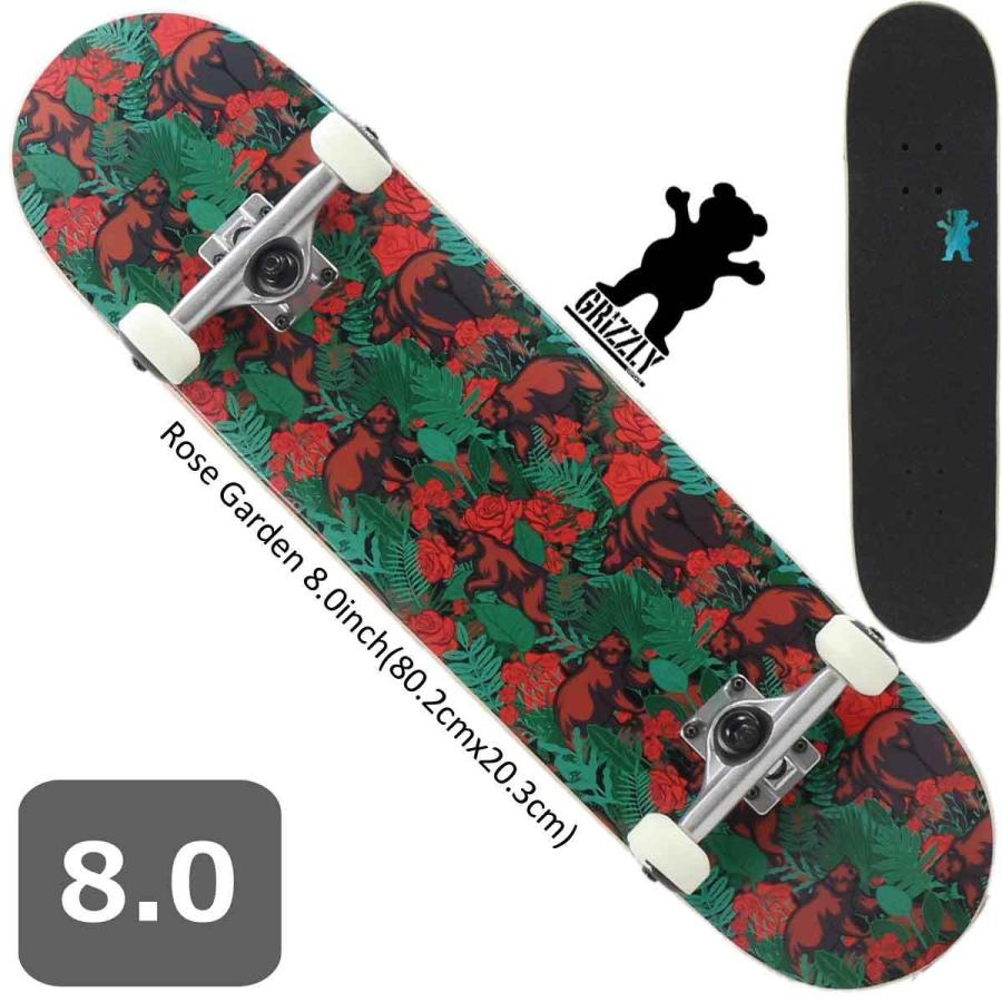 GRIZZLY グリズリー スケボー コンプリート 8.0 インチ Grizzly GRIZZLY グリズリー スケボー コンプリート 8.0 インチ Grizzly