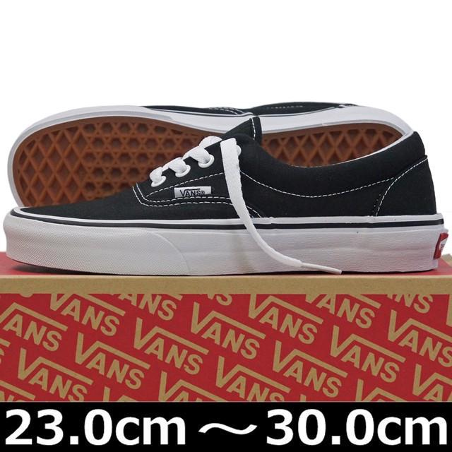 USA企画 バンズ エラ キャンバス ブラック シューズ Vans Classic Era Canvas Black スニーカー メンズ レディース スケートボード スケボー ローカット｜cutback2｜02