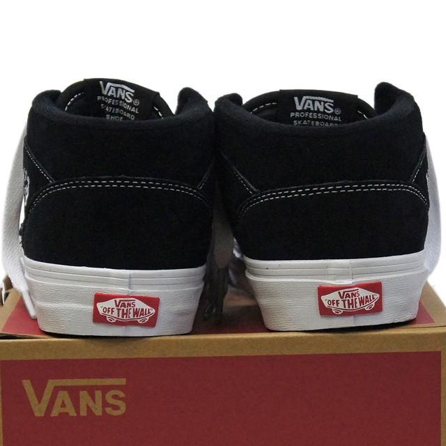 VANS USA企画 バンズ ハーフキャブ スエード ブラック シューズ VANS USA企画 バンズ ハーフキャブ スエード ブラック シューズ