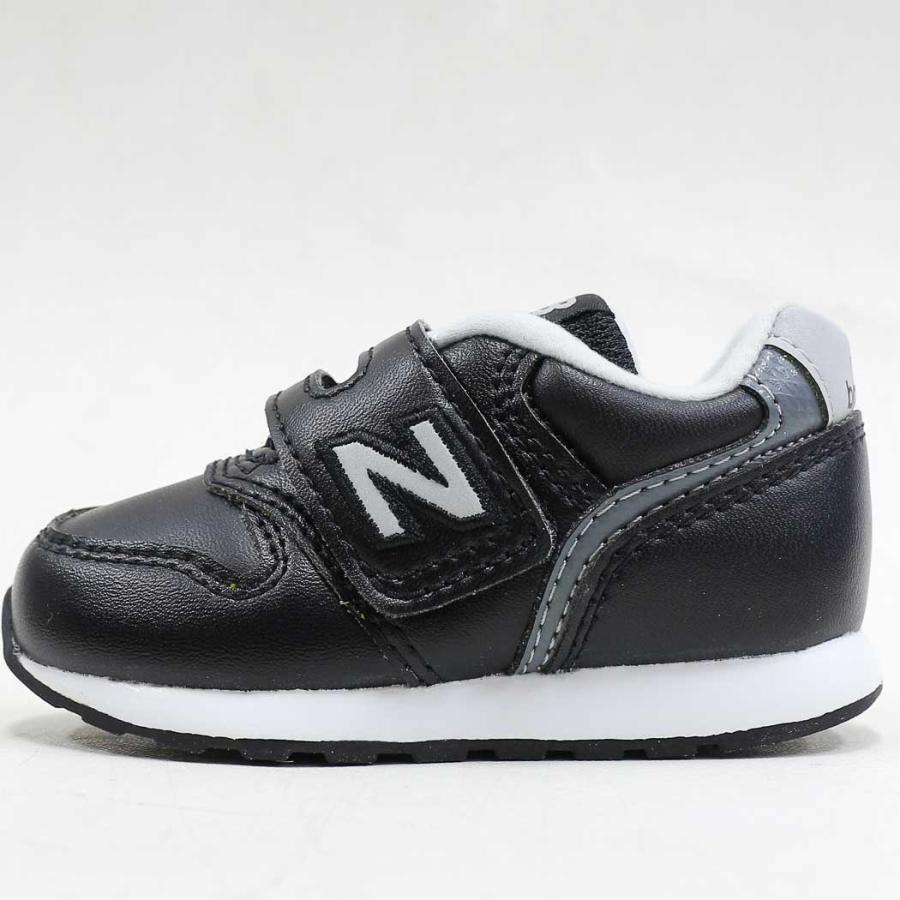 ニューバランス スニーカー キッズ IZ996 new balance NB LBK ブラック キッズシューズ ファースト 子供靴 PUレザー | New Balance | 01