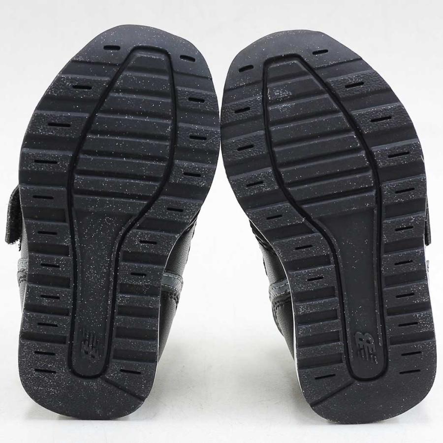 ニューバランス スニーカー キッズ IZ996 new balance NB LBK ブラック キッズシューズ ファースト 子供靴 PUレザー | New Balance | 04