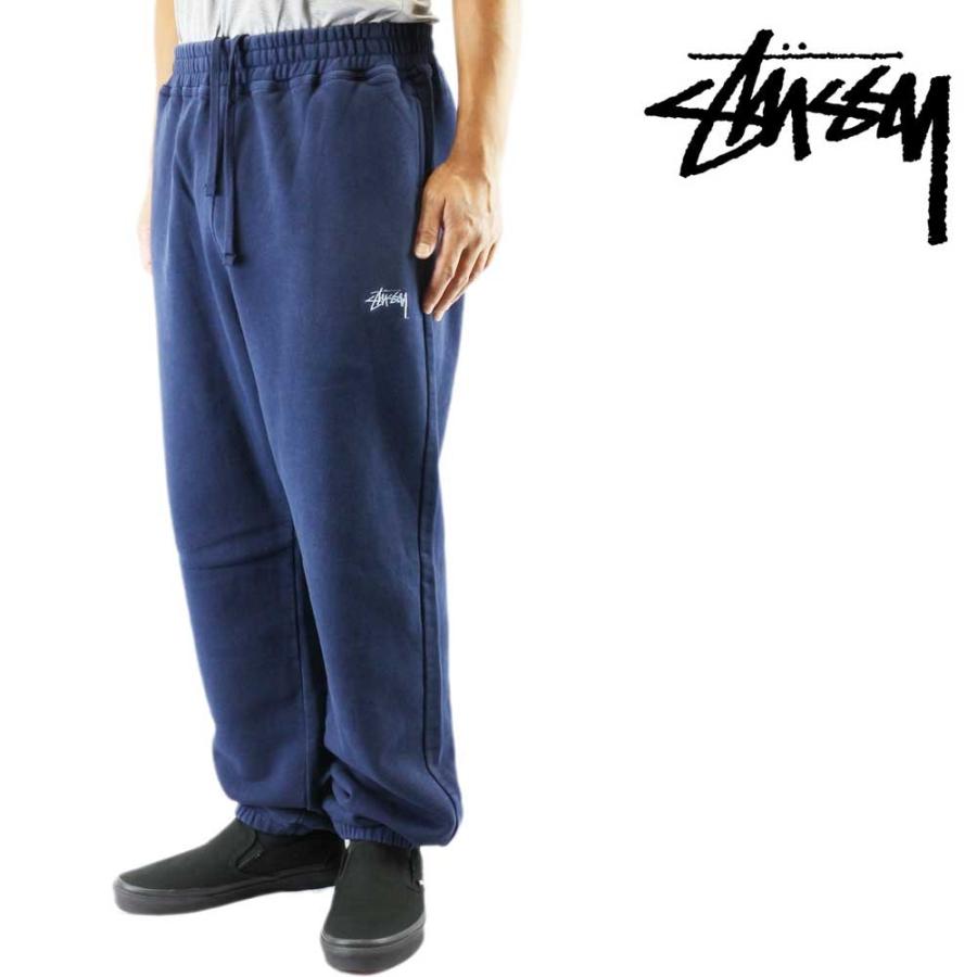 Stussy ステューシー スウェット パンツstock Fleece Pant メンズ ストリート ファッション トレーニング navy スケートボード専門店カットバック 通販 Yahoo ショッピング