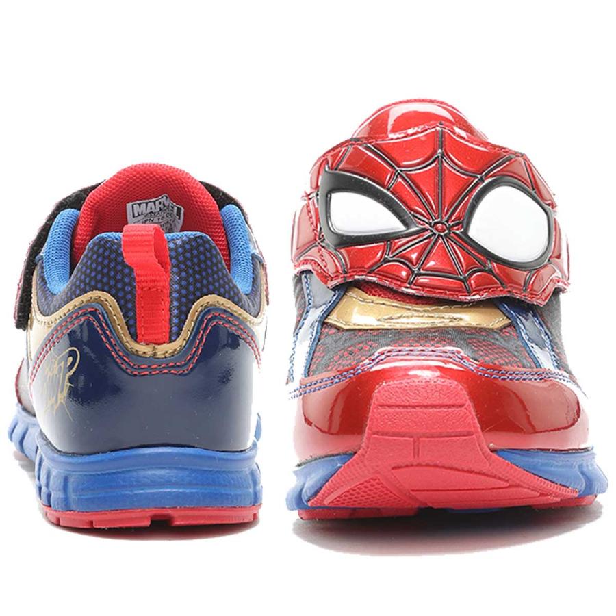 ムーンスター 15-19cm 子供靴 Moon Star MVL 013 キッズ スニーカー シューズ スパイダーマン マーベル 男の子 女の子 プレゼント おすすめ | MoonStar | 03