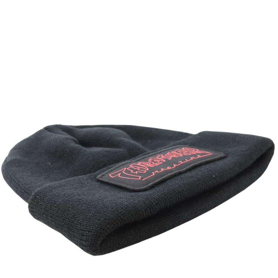 THRASHER スラッシャー ニットキャップ China Patch Beanie ブラック 帽子 ブランド ファッション メンズ レディース | THRASHER | 02