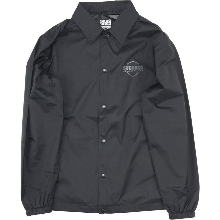 コーチジャケット SUBDUED サブデュード Coach Jacket ブラック