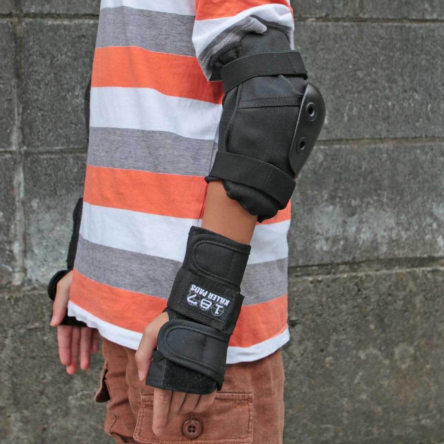 187 スケボー プロテクター ラベンダー キッズ 子供 3点セット Killerpads Junior Six Pack Moxi Lavendar ヒジ ヒザ 手首 キラー パッド スケートボード | PRO-TEC（スポーツ） | 06