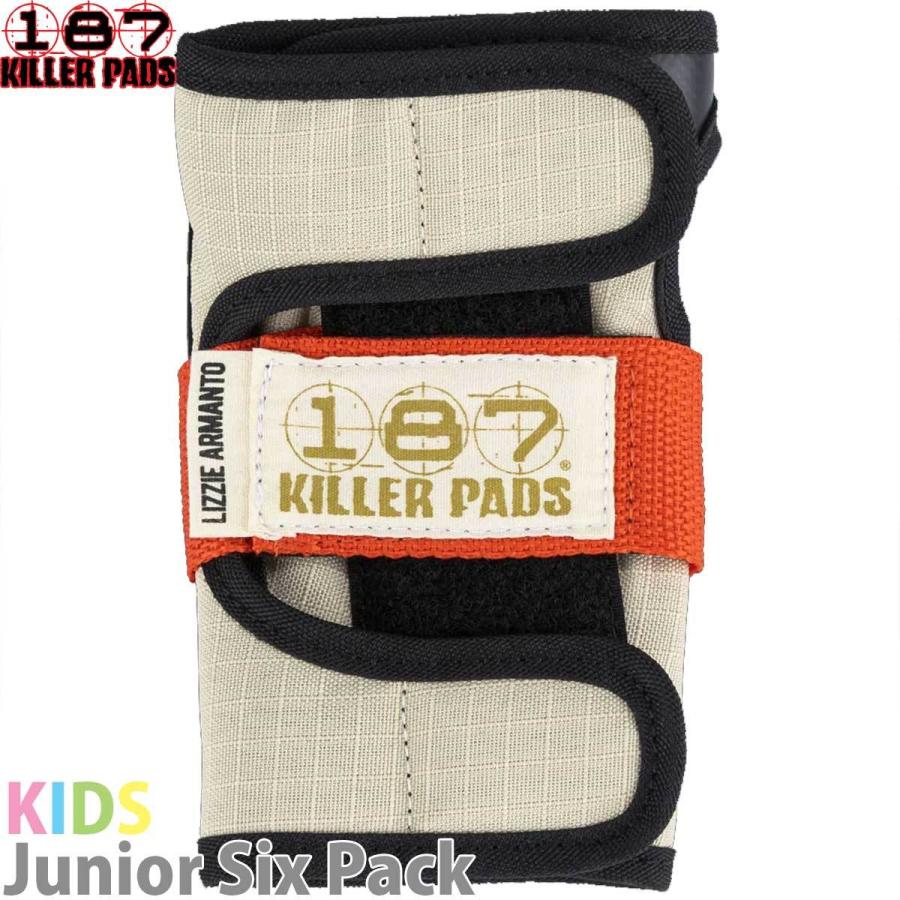 187 スケボー プロテクター キッズ 子供 3点セット Killerpads Junior Six Pack Lizzie Armanto ヒジ ヒザ 手首 キラーパッド スケートボード リジー｜cutback2｜04