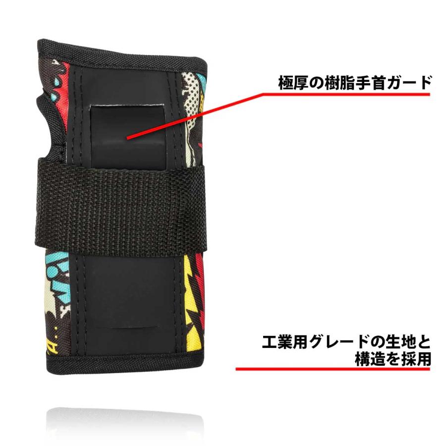 187 スケボー キッズプロテクター コミック 子供 3点セット Killerpads