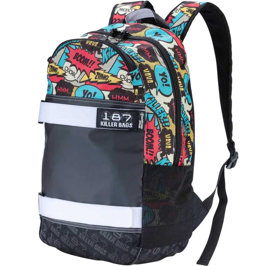 187 スケボー リュック Killer Bags Standard Issue Backpack Comic