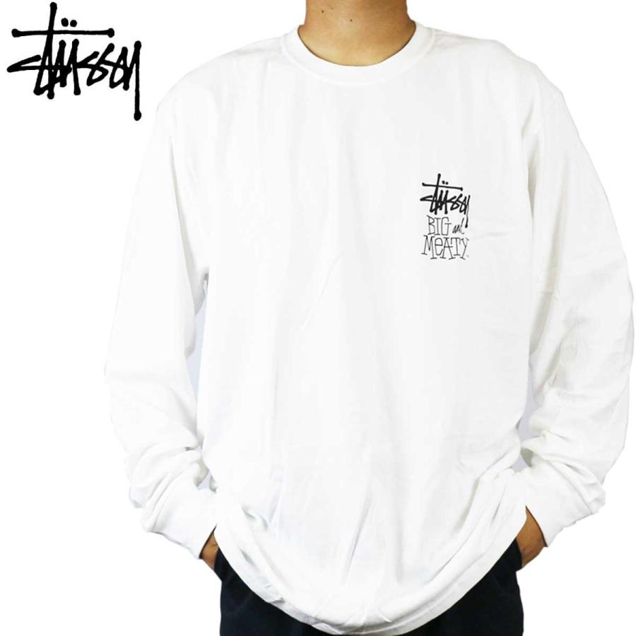 Stussy ステューシー Tシャツ 半袖 Big Meaty Ls Tee ホワイトスケートマン メンズ ブランド ストリート ファッション wh スケートボード専門店カットバック 通販 Yahoo ショッピング
