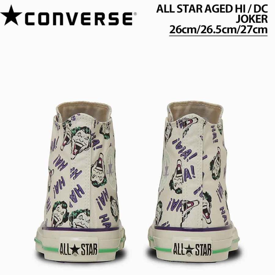 コンバース こんばーす CONVERSE ALL STAR AGED HI / DC  BATMAN JOKER スニーカー メンズ 定番シューズ 男性 31314040 | CONVERSE | 06