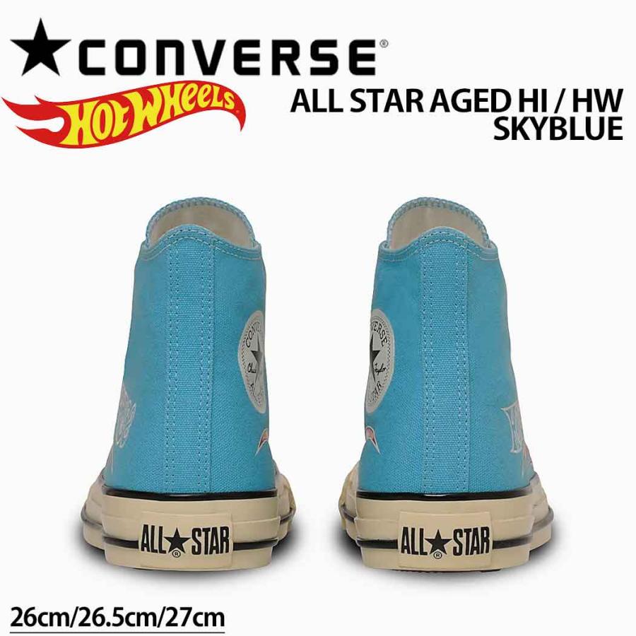 CONVERSE コンバース こんばーす ALL STAR AGED CF HI Hot Wheels 