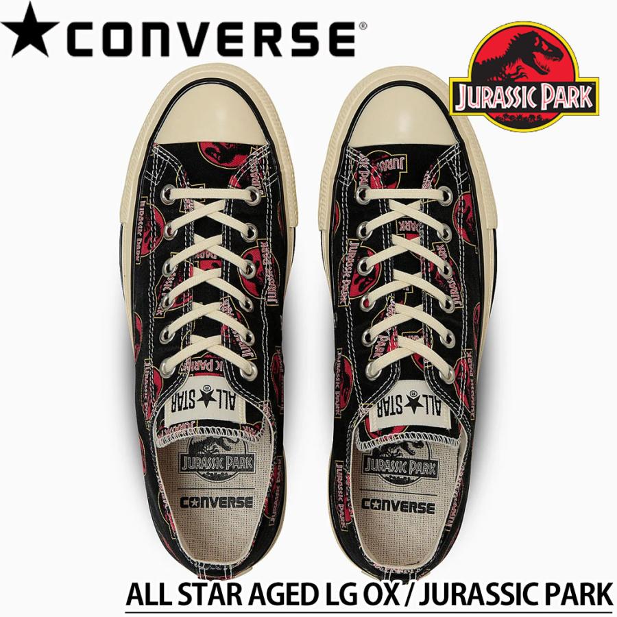 コンバース こんばーす CONVERSE ALL STAR AGED RL OX / JURASSIC PARK オールスター ローカット エイジド スニーカー メンズ ジュラシックパーク 男性 31315560 | CONVERSE | 01