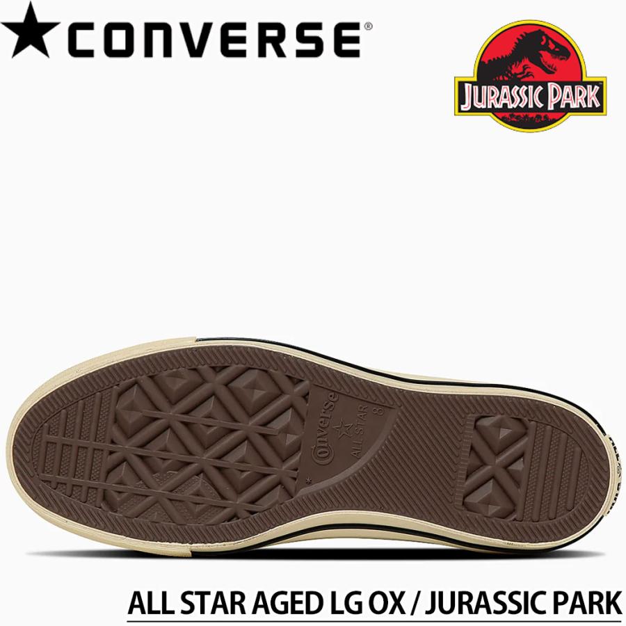 コンバース こんばーす CONVERSE ALL STAR AGED RL OX / JURASSIC PARK オールスター ローカット エイジド スニーカー メンズ ジュラシックパーク 男性 31315560 | CONVERSE | 05
