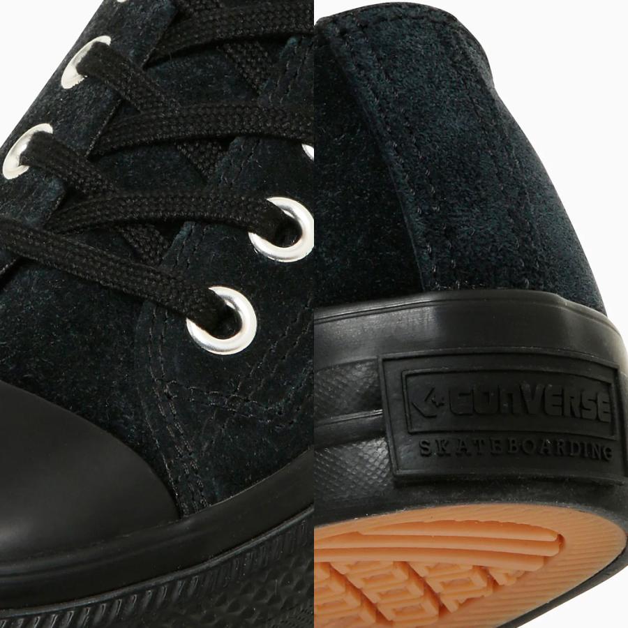 コンバース こんばーす CONVERSE SKATEBOARDING ALL STAR SK OX ブラック スエード スケートボーディング スニーカー メンズ 定番シューズ 男性 33701900 | CONVERSE | 05