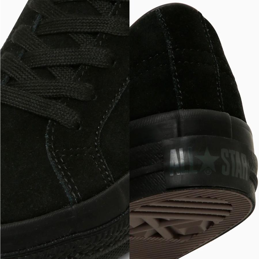 コンバース ワンスター CONVERSE ONE STAR SUEDE  ブラックモノクロ―ム パープル スウェード スエード レザー スニーカー メンズ 定番シューズ 男性 33702080 3 | ONE STAR | 10