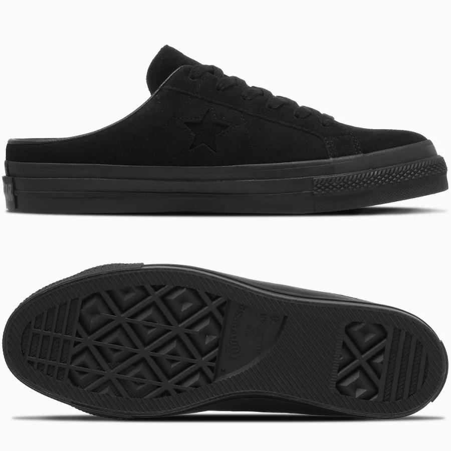 コンバース ワンスター スエード ミュール CONVERSE ONE STAR SUEDE MULE スニーカー サンダル スリッポン ホワイト ブラックモノ メンズ レディース ローカット | CONVERSE | 03