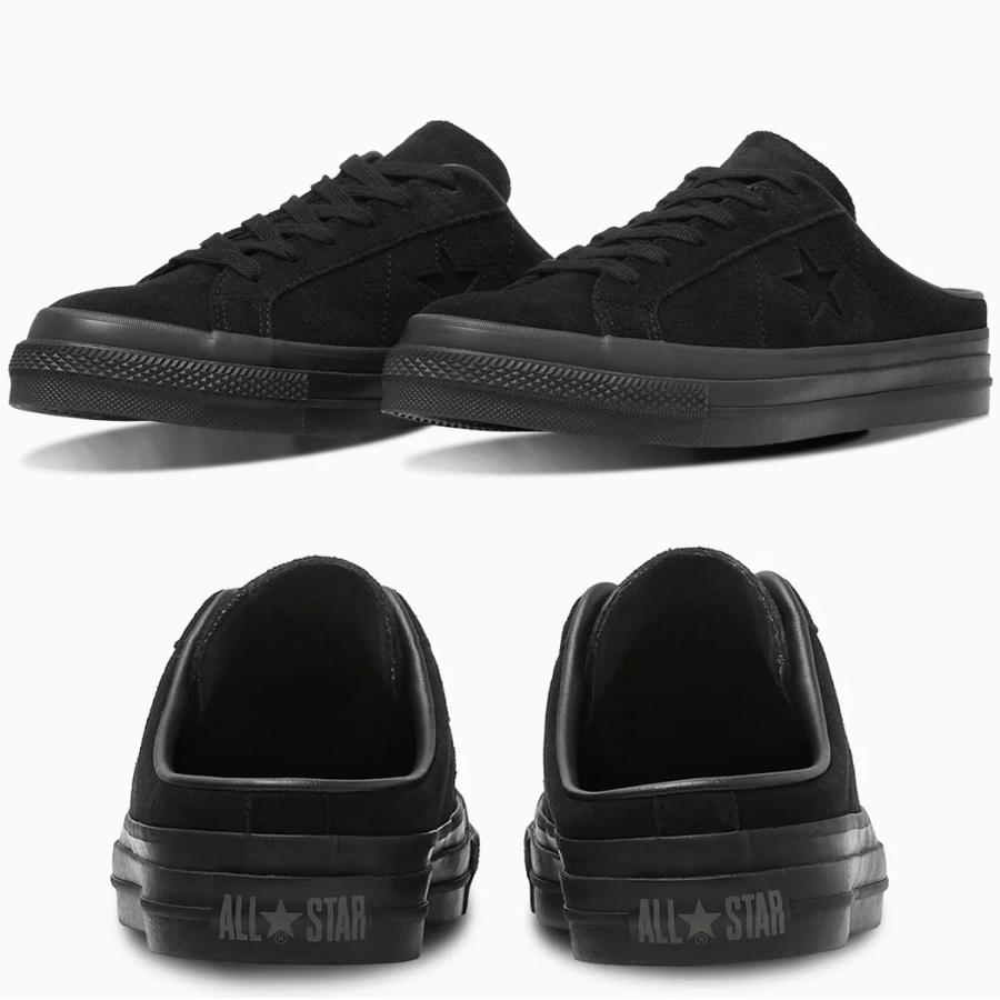 コンバース ワンスター スエード ミュール CONVERSE ONE STAR SUEDE MULE スニーカー サンダル スリッポン ホワイト ブラックモノ メンズ レディース ローカット | CONVERSE | 04