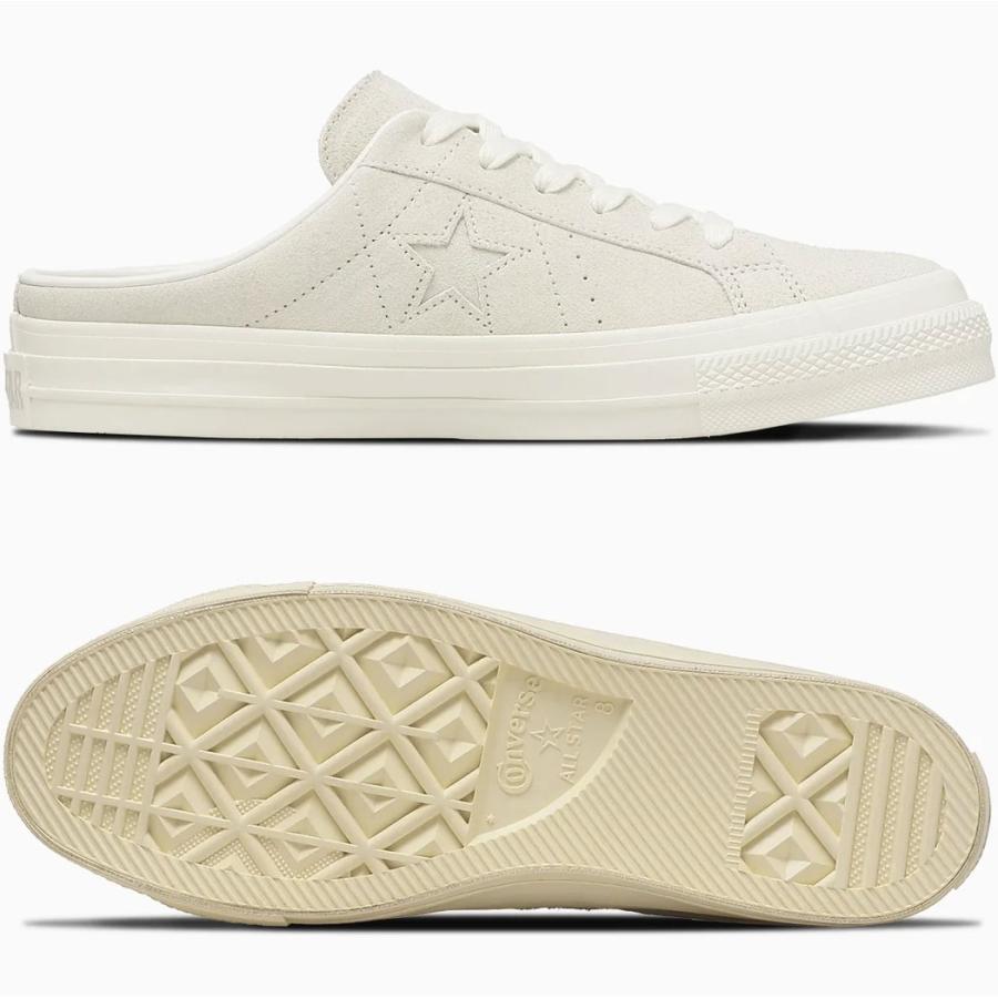 コンバース ワンスター スエード ミュール CONVERSE ONE STAR SUEDE MULE スニーカー サンダル スリッポン ホワイト ブラックモノ メンズ レディース ローカット | CONVERSE | 06
