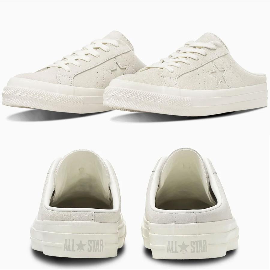 コンバース ワンスター スエード ミュール CONVERSE ONE STAR SUEDE MULE スニーカー サンダル スリッポン ホワイト ブラックモノ メンズ レディース ローカット | CONVERSE | 07
