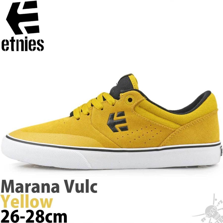 スケボー シューズ 26 28cm エトニーズ マラナ バルク イエロー Etnies Marana Vulk Yellow スケートボード ブランド メンズ スニーカー スケートシューズ スケートボード専門店カットバック 通販 Yahoo ショッピング
