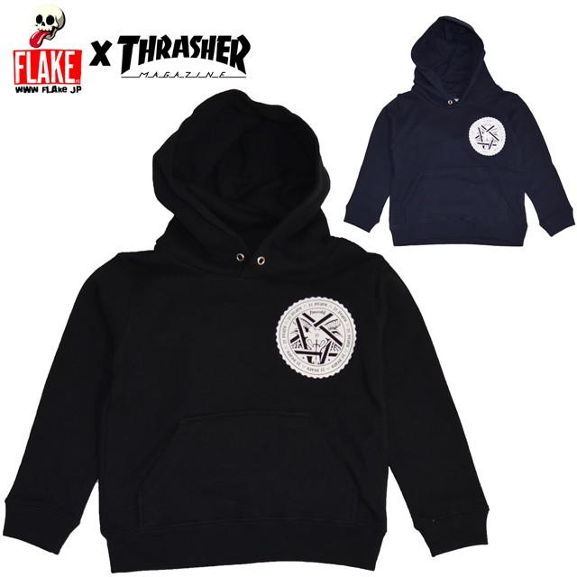 FLAKE フレーク キッズ パーカーTHRASHER FLAME SK8 GOAT II KIDS SWEAT PARKA | 
