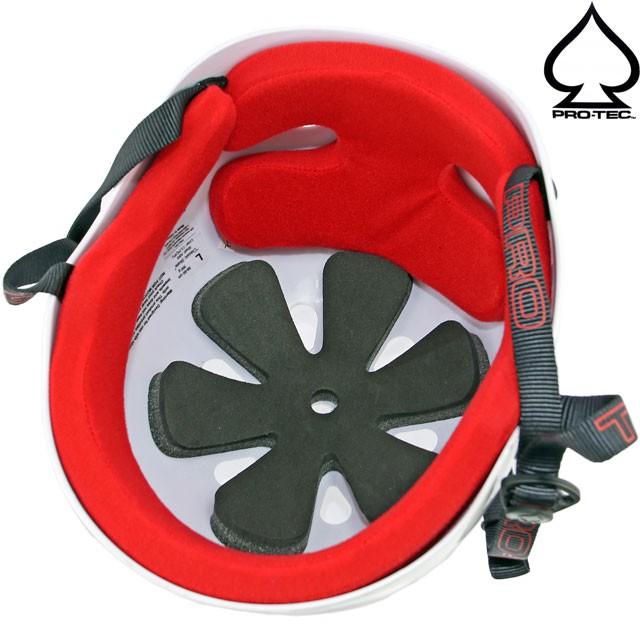 スケボー ヘルメット PRO TEC プロテック Classic Skate Caballero Pin Stripe Helmet スケートボード プロテクター ピンストライプ キャバレロ | PROTEC（車、バイク） | 04