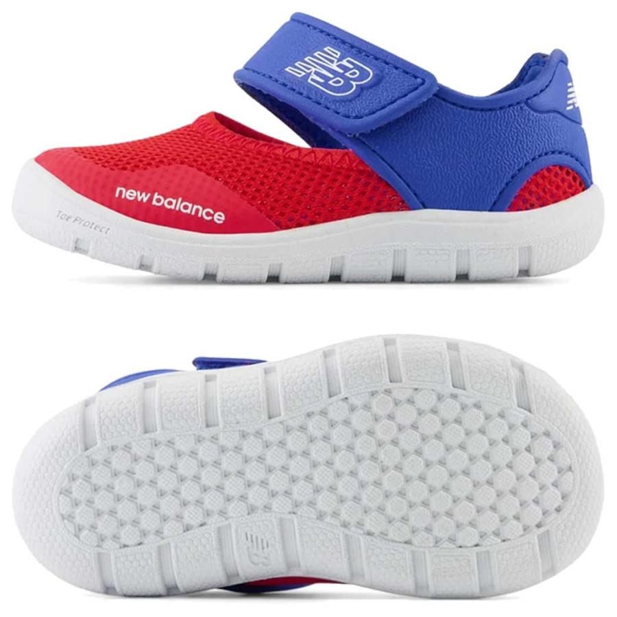 ニューバランス スニーカー キッズ IO208 new balance NB A2 B2 D2 ブラック/ホワイト ホワイト/ブルー/レッド ピンク シューズ | New Balance | 04