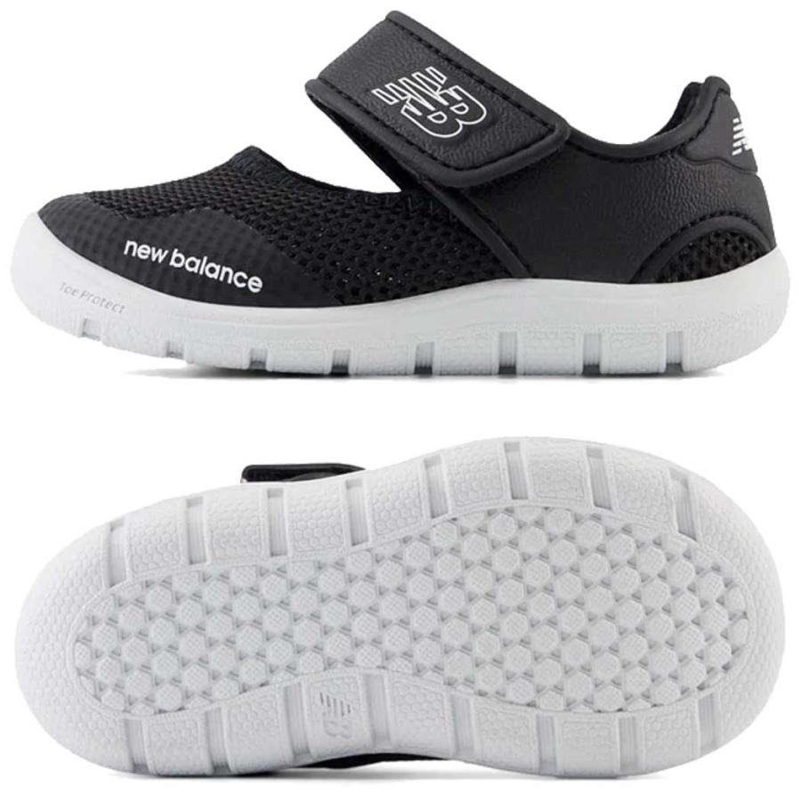 ニューバランス スニーカー キッズ IO208 new balance NB A2 B2 D2 ブラック/ホワイト ホワイト/ブルー/レッド ピンク シューズ | New Balance | 06